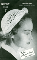 vintage crochet ladies hat knitting pattern